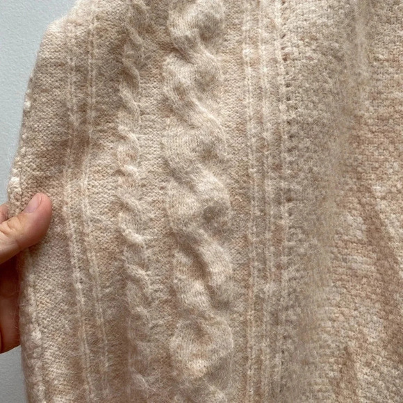 MADEWELL - Cable Havener Alpaca Wool Blend Pullover Sweater - Picture 11 of 11